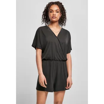 Dámský overall Ladies Short Modal Jumpsuit - black M