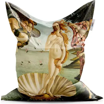 Sedací pytel Sablio Sedací vak Zrození Venuše - Sandro Botticelli - 200x140 cm