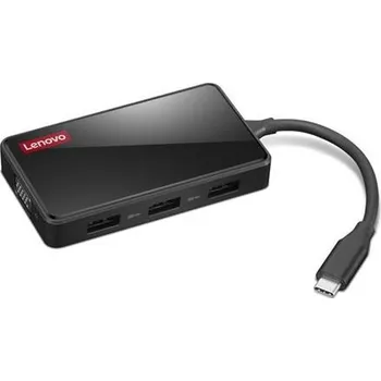 Příslušenství pro notebook Lenovo Dock CONS - Lenovo 100 - USB-C Travel (100W max), 3x USB-A, 1x HDMI, 1x VGA