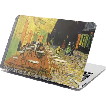samolepka Sablio Samolepka na notebook Terasa kavárny v noci - Vincent van Gogh - 29x20 cm