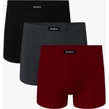 Boxerky 3-BALENÍ Pánské boxerky slipy bavlna Atlantic L