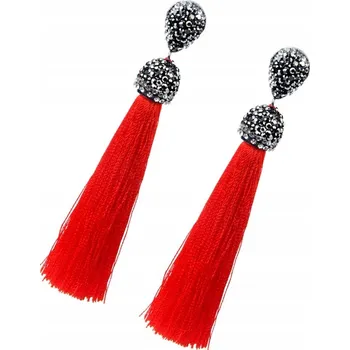 Náušnice Náušnice Dámské dlouhé s třásněmi střapci boho retro
