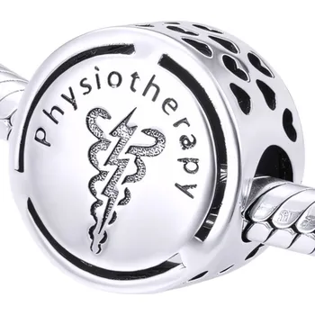 Přívěsek Přívěsek fyzioterapie Charms stříbro 925 – fyzioterapeut