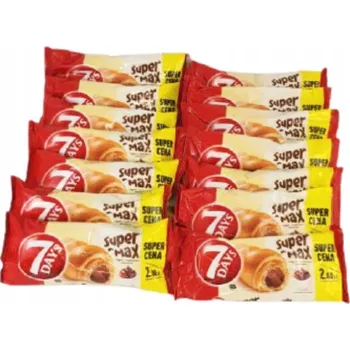 Pečivo 7 Days – Max – Croissant – 110 g – s kakaovou náplní
