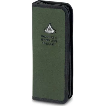 Pouzdro na rybářské vybavení Anaconda pouzdro Ronnie & Stiff Rig Wallet