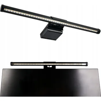 Lampička Stolní lampička Masterled k monitoru, černá, příkon do 5 W