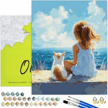 MALOVÁNÍ PODLE ČÍSEL Pro Děti Obrázek Malování Podle Čísel s Rámem Oh Art!