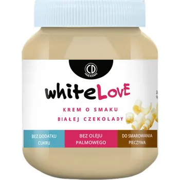 Čokoláda CD WHITE LOVE krém s příchutí bílé čokolády bez cukru 350g