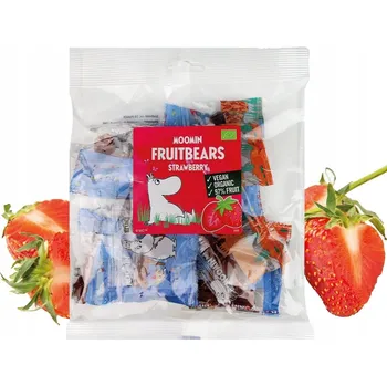 Bonbon Želé Bonbony Moomin, Bio Želé Bonbony, Jahoda, 8x10 g Moomin 80 g