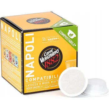 Caffe Vergnano Káva Napoli 16 kapslí pro Lavazza A Modo Mio