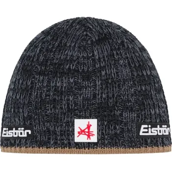 Módní doplněk čepice Eisbär Rene SA, cappuccino/black melange 113999