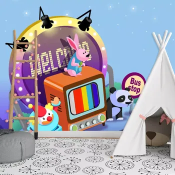 Tapeta Sablio Tapeta Bus stop - 125x75 cm