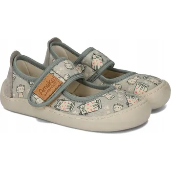 Dívčí bačkory Ameko Noel Kiti papuče barefoot otevřené 32