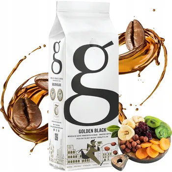 Káva zrnková směs Golden Brasil Black 1000 g