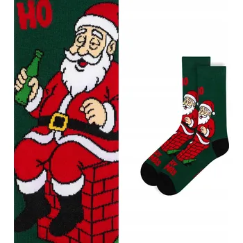 Soxo vánoční ponožky jako dárek zelené, velikost 40-45