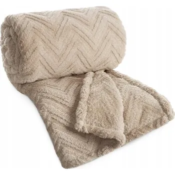 Prostěradlo Deka Eurofirany polyester 70 cm x 160 cm béžová