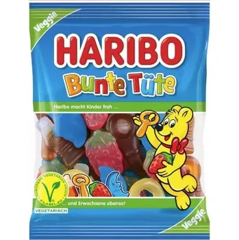 Bonbon Želé Bonbony Bunte Tute 100g - Haribo