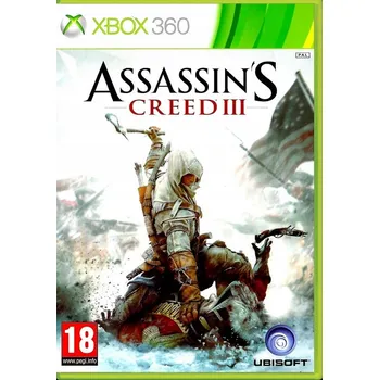 Hra pro Xbox 360 ASSASINS CREED III Xbox 360 - Krabicová verze