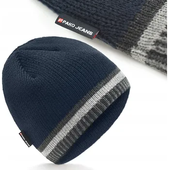 Čepice Pako Jeans zimní čepice modrá, univerzální velikost
