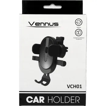 Držák do ventilační mřížky Vennus černý