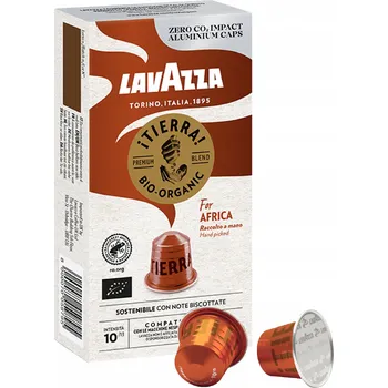 Kávové kapsle do Nespresso Lavazza Tierra Bio Organic For Africa x10