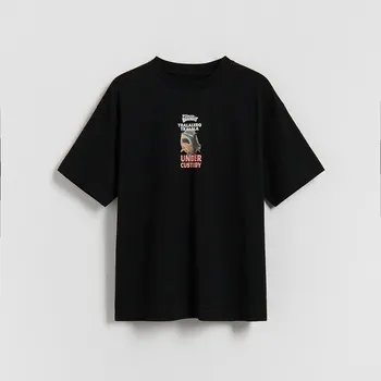 Chlapecké tričko Reserved - Tričko Tralalero Tralala - černý - 896IX-99X - 896IX-99X-152