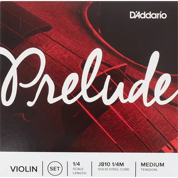 Struna pro kytaru a smyčcový nástroj D'Addario Prelude vln 1/4 M + prodloužená záruka 3 roky