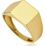 MINET Pánský zlatý pečetní prsten Au 585/1000 vel. 64 - 3,15g