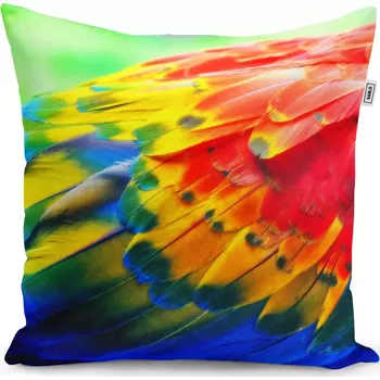 Polštář Sablio Polštář Barevné peří 2 - 50x50 cm