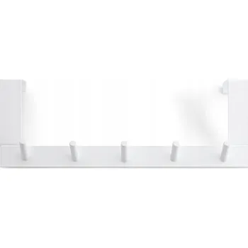 Věšák Šatní ramínko kovový Rayen bílý