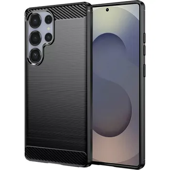 Pouzdro na mobilní telefon Kryt Samsung Galaxy S25 Ultra Armored Carbon černý