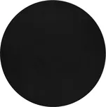 Ayyildiz Kulatý černý koberec Pouffy 5100, pratelný, polyester, 120 cm Rozměry koberců: 200x200 (průměr) kruh