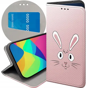 Pouzdro na mobilní telefon Flipové pouzdro Hello Case pro Samsung Galaxy A21s, růžové