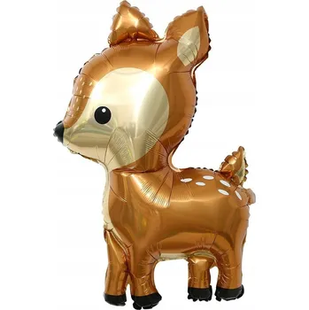 Balónek Fóliový balónek narozeniny 1. ROCEK srnka zvířátka