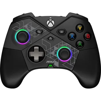 Gamepad MSI gamepad FORCE PRO W/ bezdrátový/ RGB/ 2,4GHz/ Bluetooth/ USB-C/ pro PC, XBOX, Android