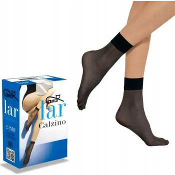 Pánské ponožky Lycrové Ponožky GATTA LAR 15 DEN 2 PACK nero