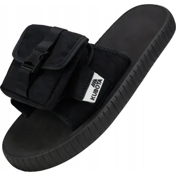 Dámské pantofle PĚNOVÉ NAZOUVÁKY KUBOTA NA SUCHÝ ZIP 2.0 TECH 45 ČERNÉ PÁNSKÉ STYLOVÉ PANTOFLE 45