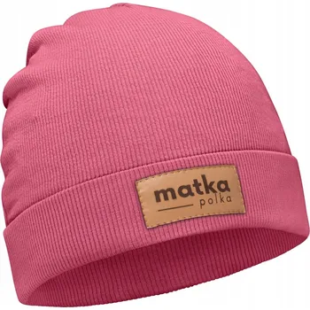 Čepice Čepice dámská MATKA POLKA - světle růžová