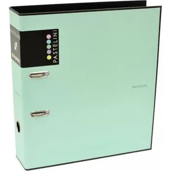 Pořadač A4 lamino páka 7cm PASTELINI zelená