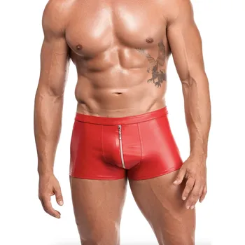 Pánské erotické prádlo Noir Handmade H097 Ignite Shorts Red Velikost XL