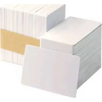 Tiskárna Karta Zebra PVC karty, balení 500ks karet na potisk, bílá barva, menší síla karty