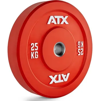 Sport ATX; kotouč BUMPER 25 kg ČERVENÝ