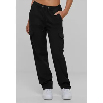 Pánské kalhoty Ladies High Waist Twill Cargo Pants - black 4XL
