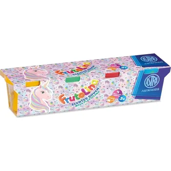 Modelovací hmota Astra ASTRAFUN modelovací hmota 4x100g Frutolina Unicorn