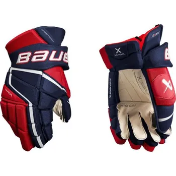 Hokejové rukavice Bauer Rukavice Bauer Vapor 3X PRO SR, Barva RED, Velikost 15 948715