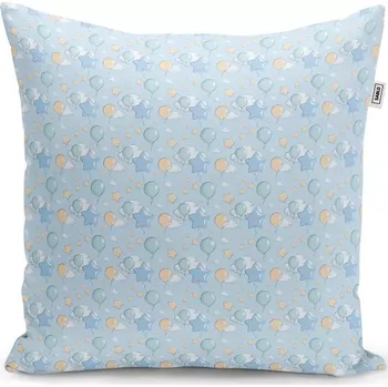 Polštář Sablio Polštář Balónky a hvězdy - 50x50 cm
