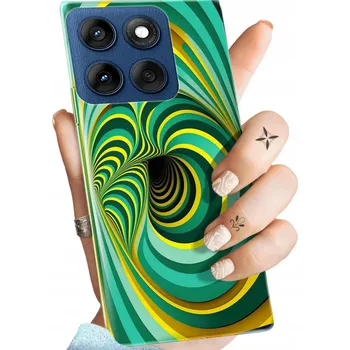 Pouzdro na mobilní telefon Zadní Kryt Hello Case pro Motorola, Edge 60 Fusion, Edge 60 Pro zelený