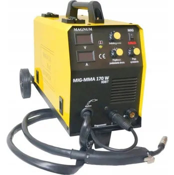 Svářečka Magnum invertorová svářečka MIG 170W MMA IGBT, 160A/60%