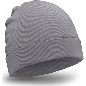 Čepice Dámská a pánská Čepice , antracit bavlna , 58-62 cm