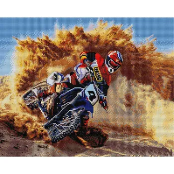 Obraz Diamantová mozaika na kroně 40x50 - IPICASSO